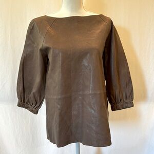 NWT Kate Spade Capucine Leather Tunic